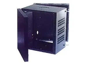 21448 | C2g APW Mini-Max 12U Black Wall Mount Cabinet with