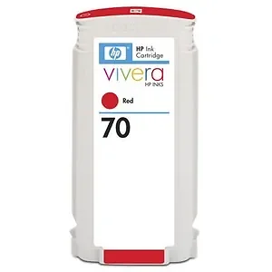CB347A | Hp 70 Twin Pack Red Ink Cartridge - 130ml