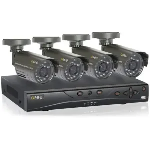 QC444-411-5 | Digi Q-SEE QC444 4 Channel H.264 Security DVR