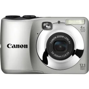 Canon 5031B001 Powershot A1200 Silver 121mp 4x Opt Zoom 27in Lcd 720p 