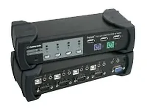 35566 | C2g TruLink 4-Port VGA/USB PS/2 KVM Switch with