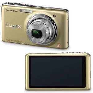 DMC-FX78N | Panasonic 121mp Gold Digital Camera - Full HD &