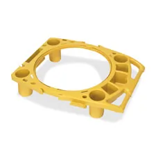 Rubbermaid 9W8700YW Brute Rim Caddy In Yellow, 26.5