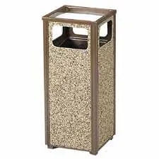 Rubbermaid R12SU201PL Sand Urn Litter Receptacle 12 Gallon 13 1 2