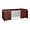 68686 | Lorell Mahogany Executive Desk - 60