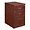 68714 | Lorell Mahogany Pedestal BBF File Assembly