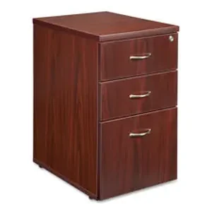 68714 | Lorell Mahogany Pedestal BBF File Assembly