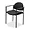 69508 | Lorell Black Fabric Reception Guest Chair with