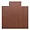 69521 | Lorell Mahogany Roll-Up Bamboo Chairmat - 55
