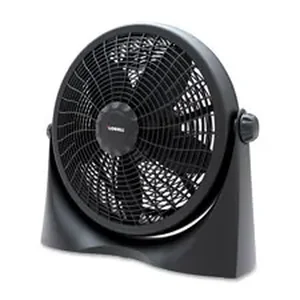 84551 | Lorell 16-Inch Black Box Fan with 3 Speeds and Tilt