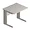 WR3630TGYGY | Maxon Furniture Gray Work Table 36