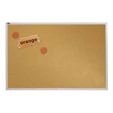 Quartet ECKA410 Cork Bulletin Board Aluminum Frame 4'x10'