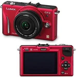 DMC-GF2CR | Panasonic LUMIX 12.1MP Red Interchangeable Lens