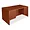 68582 | Lorell Cherry Left Desk Pedestal - Single 66
