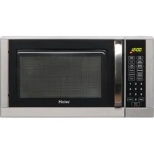 Haier 900W Stainless Steel Touch Microwave Oven - 0.9 Cu.