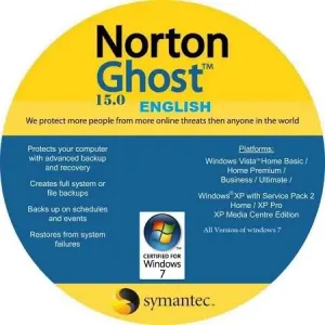 Symantec 20097679 20097684 20097641 Norton Ghost 150 English 1 User