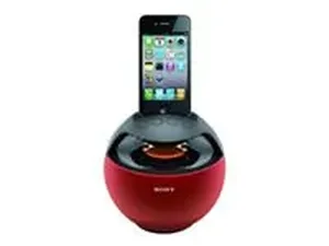 RDPV20IPRED | Sony RDP-V20iP Portable Speaker Dock for