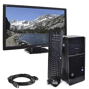 B-H4A33AAR-K2 | Hp i7-3770 Quad-Core Desktop & ViewSonic