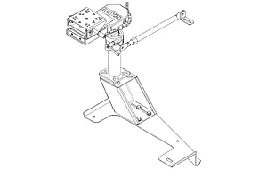 PKG-PSM-244 | Panasonic Havis PSM 244 Laptop Mount with