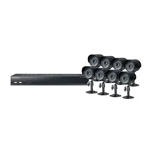 SDE-5003 | Samsung 16 Channel DVR with 8 Weatherproof