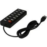 Qvs UH2-13 13-port Usb 2.0 Hi-speed Active Hub