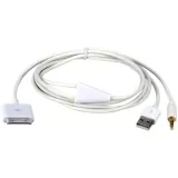 Qvs AC-US1M High-quality Usb Charger Cable For Ipod, Iphone, Ipad