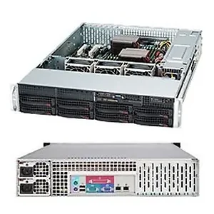 CSE-825TQ-R700LPB(3Y | Supermicro 2U Rackmount Chassis with
