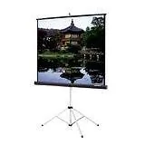 Da-lite 69901 84inx84in Picture King Tripod Matte White Sq Format Gray