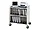 LAPTG15SA-GM | Bretford 16-Unit Laptop Storage Cart - No