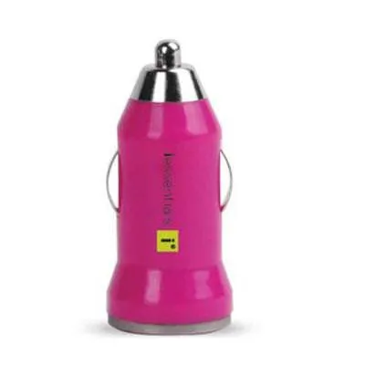 Digipower IE-PCPUSB-PK Pink Usb Car Charger With Dual Fast Charging Po