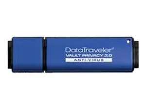 DTVP30AV/64GB | Kingston 64GB USB 3.0 Encrypted Drive with