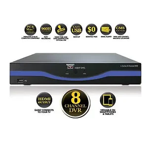L-DVR8 | Night Owl 8 Channel 960H DVR Security System (No