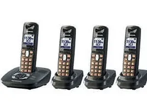 KX-TG6434T | Panasonic Black DECT 6.0 Cordless Telephone