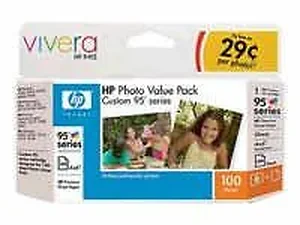HP Q7932AN#140-K | Hp 95 Ink Cartridge and Photo Paper