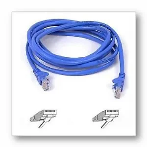 A3L791-08-BLU | Belkin 8 FT Blue Cat 5E UTP RJ-45 Ethernet