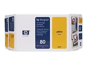 C4893A | Hp No. 80 Yellow Ink Cartridge with Printhead &