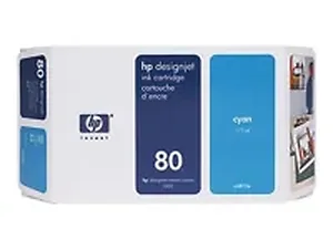 C4846A | Hp 80 350ml Cyan Ink Cartridge for Professional