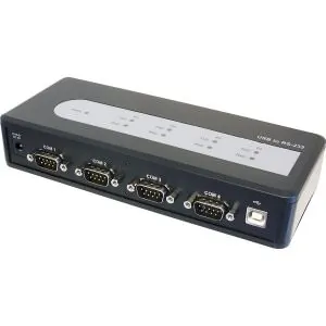 Siig ID-SC0711-S1 4 Port Industrial Usb Rs 232 Serial Adapter 4hs Rs23