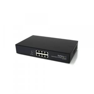 Startech IES8100POE Connect Power And Data To 8 Poe-enabled Devices, W