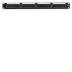 Black JPM5E24A Cat5e Patch Panel 24 Port