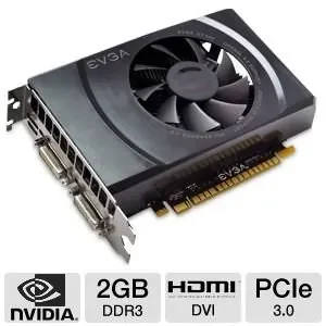 02G-P4-2643-KR | Evga NVIDIA GeForce GT 640 2GB GDDR3