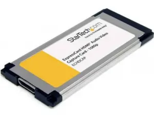 Startech ECHDCAP Com Hdmi To Expresscard Hd Video Capture Card Adapter