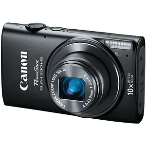 8206B001 | Canon Powershot ELPH 330 HS Black 12.1MP Digital