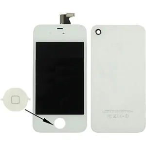 4xem 4X44SCOVERWH Iphone4 4s Replace Lcd Cover  Iphone4 4s Replacement