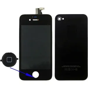 4xem 4X44SCOVERBK Iphone4 4s Replace Lcd Cover  Iphone4 4s Replacement