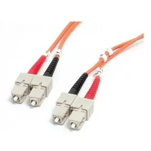 Startech 50FIBSCSC1 1m Multimode Fiber Patch Cable Sc Sc