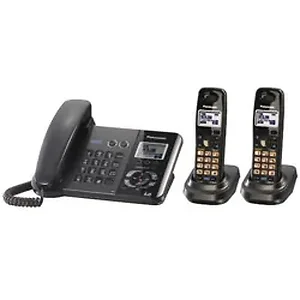 KX-TG9392T | Panasonic DECT 6.0 Dual Line Expandable