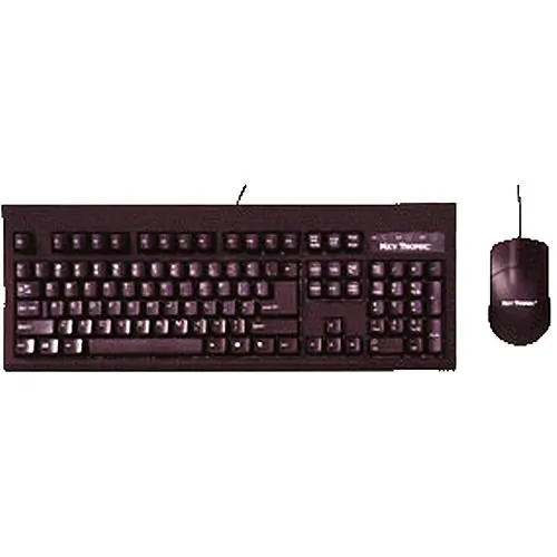 Keytronics TAG-A-LONG-P2-KIT Kit-combo 104key Ps2 Keyboard Optical 2bt