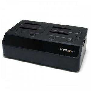 Startech SATDOCK4U3E 4bay Hard Drive Dock Esata Usb 30 25 35in Hard Di