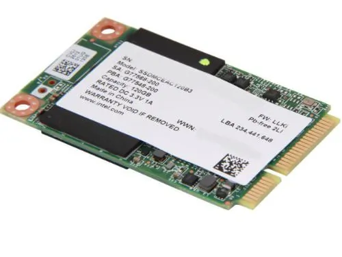 Intel SSDMCEAC120B301 120gb Oem Hd 525 Ssd Msata G3 Mlc Mpcie